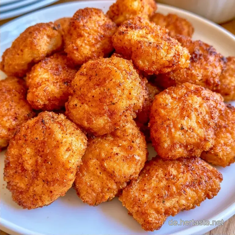 Gesunde H&auml;hnchen-Nuggets mit Vollkorn-Panade