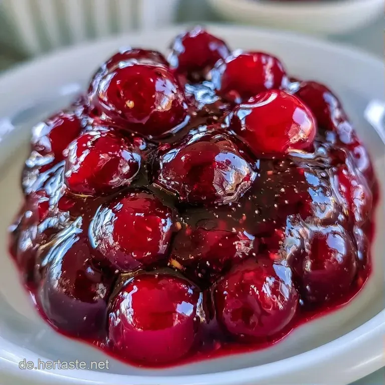 Ein silberner L&ouml;ffel streicht leuchtend rote, dickfl&uuml;ssige Marmelade auf goldbraunen Toast vor wei&szlig;em Hintergrund.