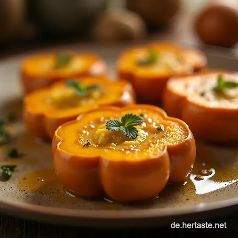 Goldbraun K&ouml;stlich Butternutk&uuml;rbis Aus Dem Ofen presentation
