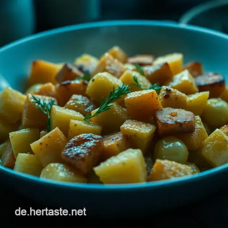 Goldene Kartoffelecken - Knusprig und W&uuml;rzig