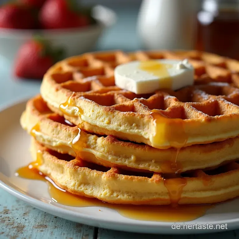 Goldene SonntagsWaffeln