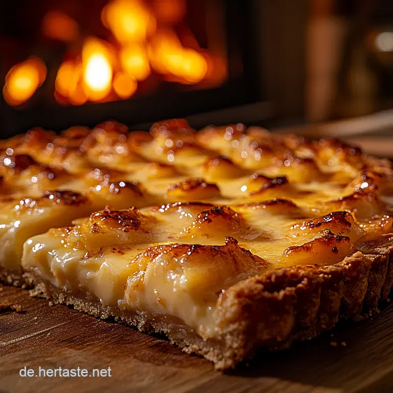 GoldigHerbstliche K&uuml;rbisZiegenk&auml;seTarte Schn&eacute;e