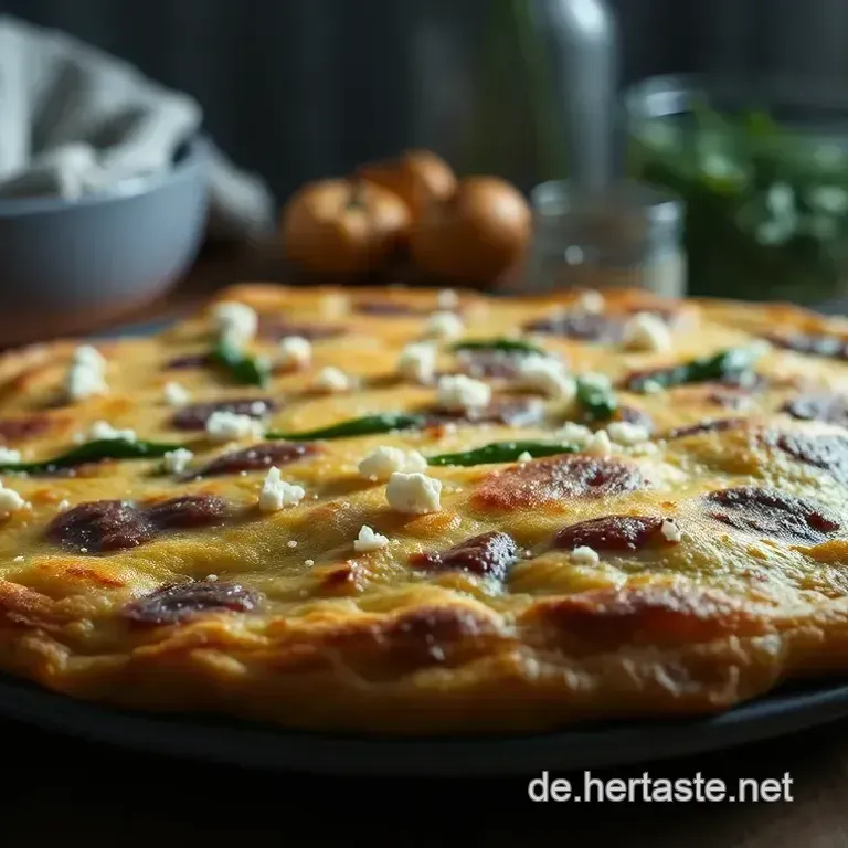 G&ouml;zleme: T&uuml;rkisches Fladenbrot mit herzhaftem Spinat-Feta