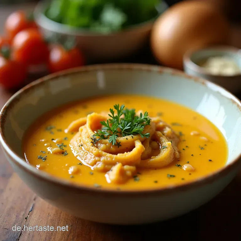 Grienockerlsuppe Nach Oma Elsas Art presentation