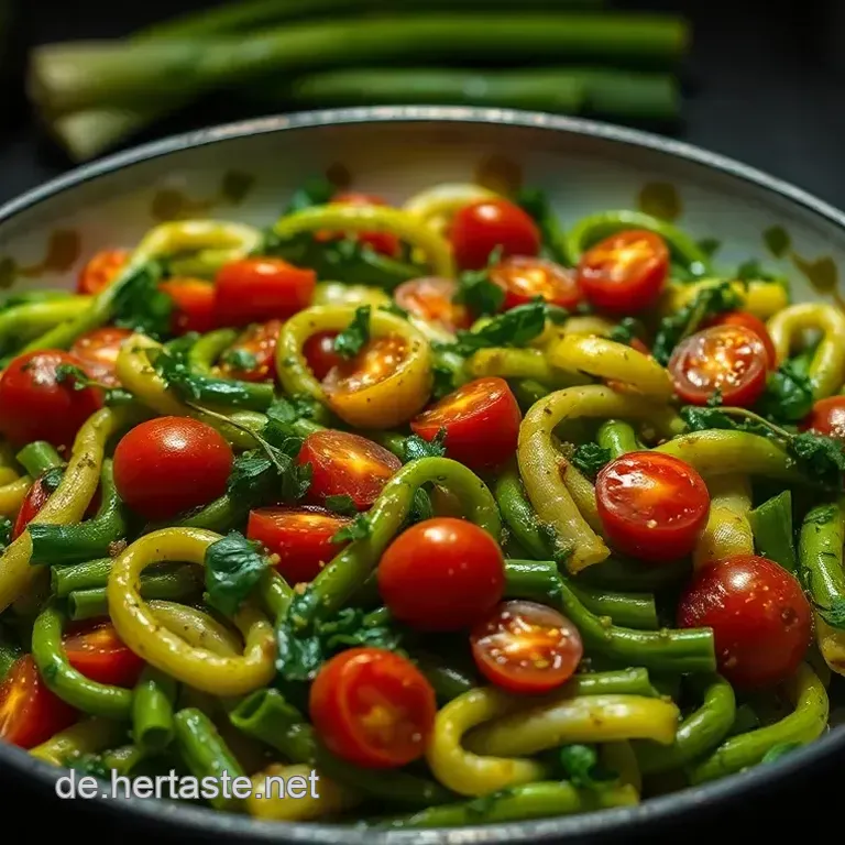 Gr&uuml;ner-Spargel-Pfanne &ndash; Blitzschnell Einfach & Lecker