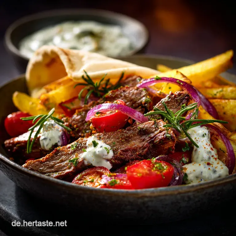 Gyros &agrave; la Chef: Griechischer Hochgenuss mit perfekter Kruste