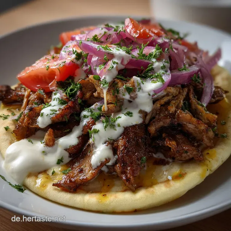 Gyros in MetaxaSauce: Der Klassiker mit Weinbrand-Aroma