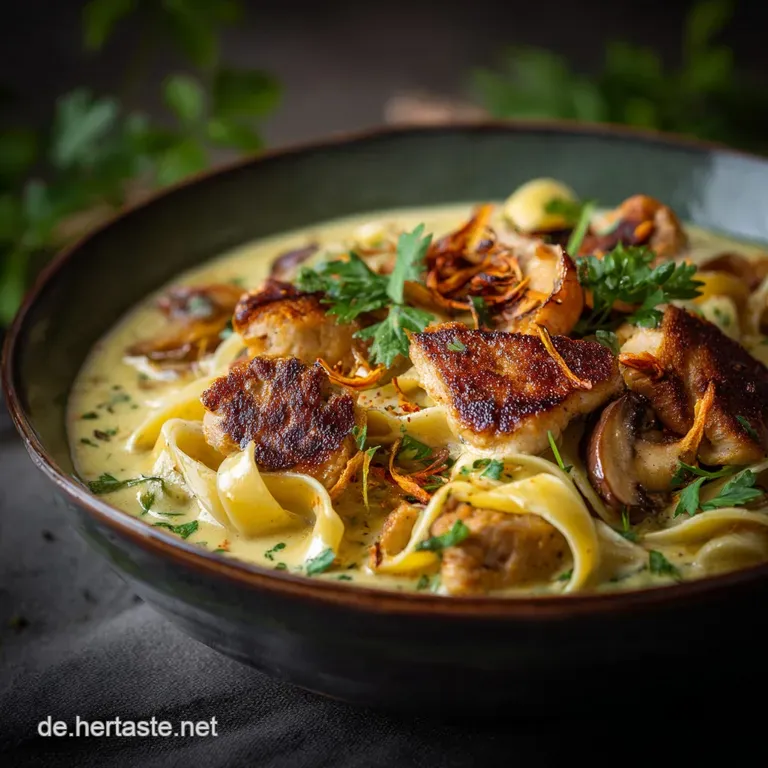 H&auml;hnchengeschnetzeltes Mit Currysahneso&szlig;e: Zart Cremig Und in 35 Minuten Servierfertig presentation