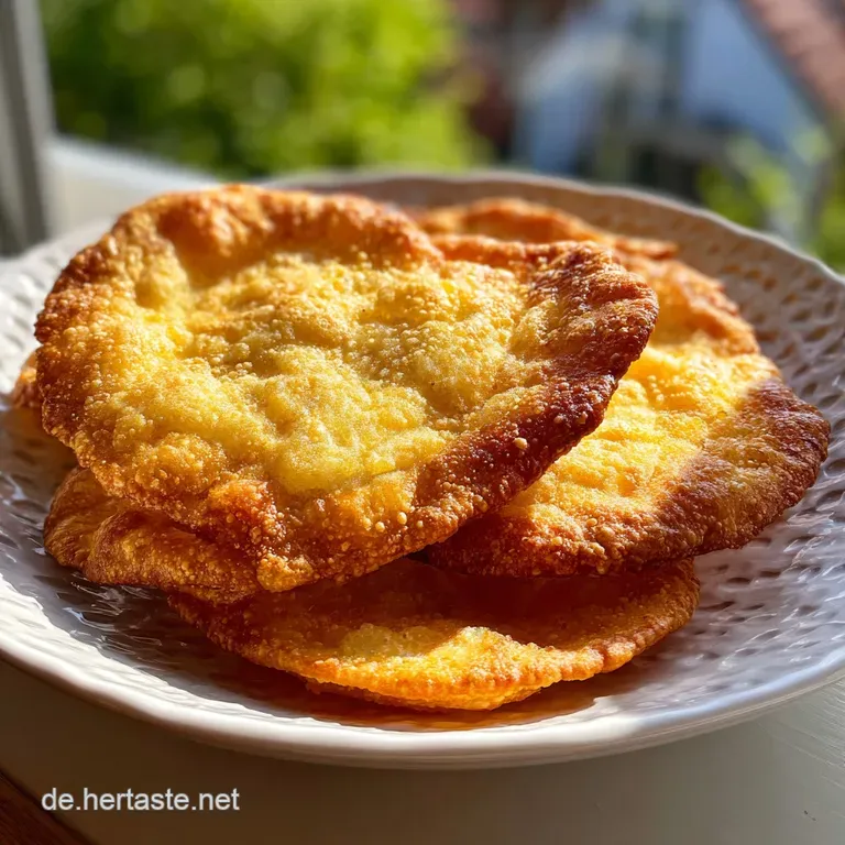 Hei&szlig;luftfritteuse Langos Rezept f&uuml;r Zuhause