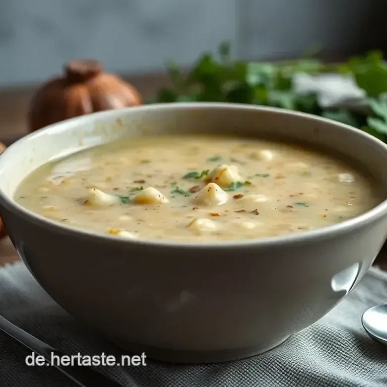 Helle Gem&uuml;sefreude: Blumenkohl-Brokkoli-Suppe mit Zitrusnote