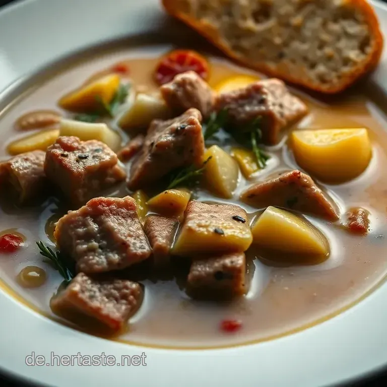 Herzhafte Hack K&auml;se Lauch Suppe &ndash; Ein Genuss f&uuml;r die ganze Familie