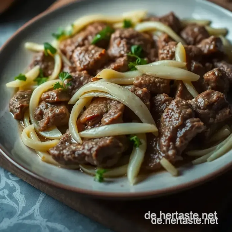 Herzhafte Hackfleisch-Wei&szlig;kohl-Pfanne presentation
