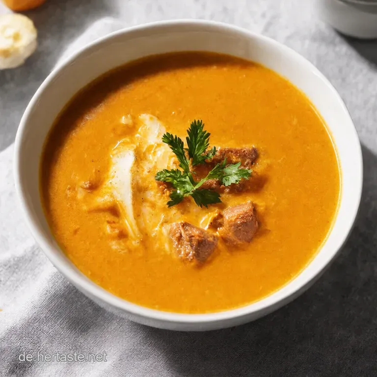 Herzhafte HackfleischLauchsuppe