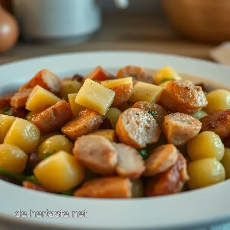 Herzhafter Porree-Eintopf mit Kartoffeln und Kr&auml;utern