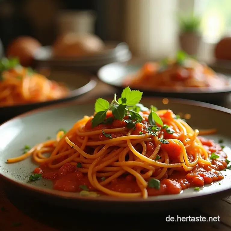 Herzhafter Roter Linseneintopf Omas K&uuml;chengeheimnis presentation
