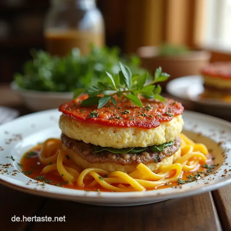 Herzhafter Veganer Linseneintopf Mit R&auml;uchertofu presentation