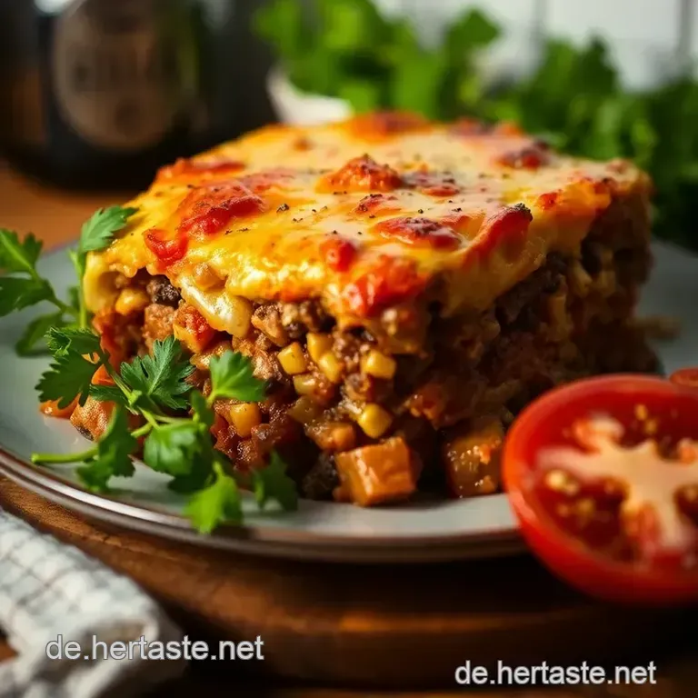 Himmlische Moussaka &ndash; Traditionelles Griechisches Auflaufgericht presentation