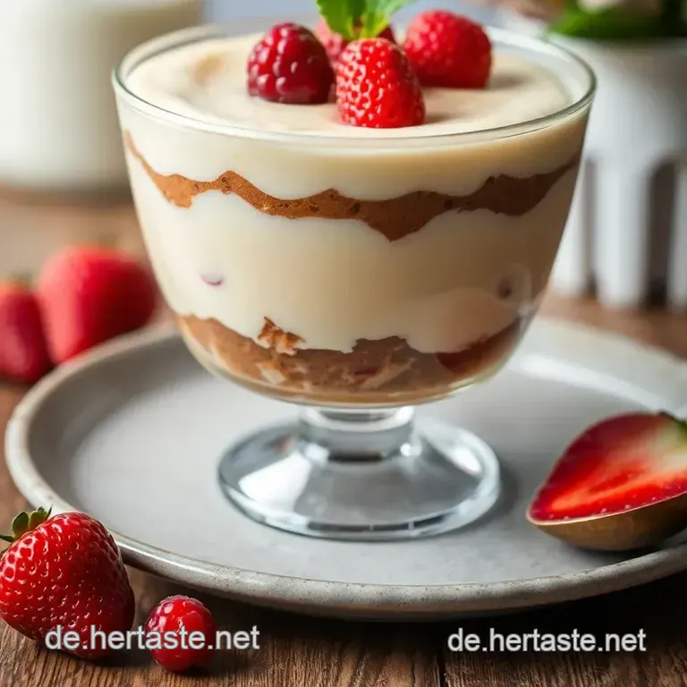 Himmlischer Himbeer-Chia-Pudding presentation