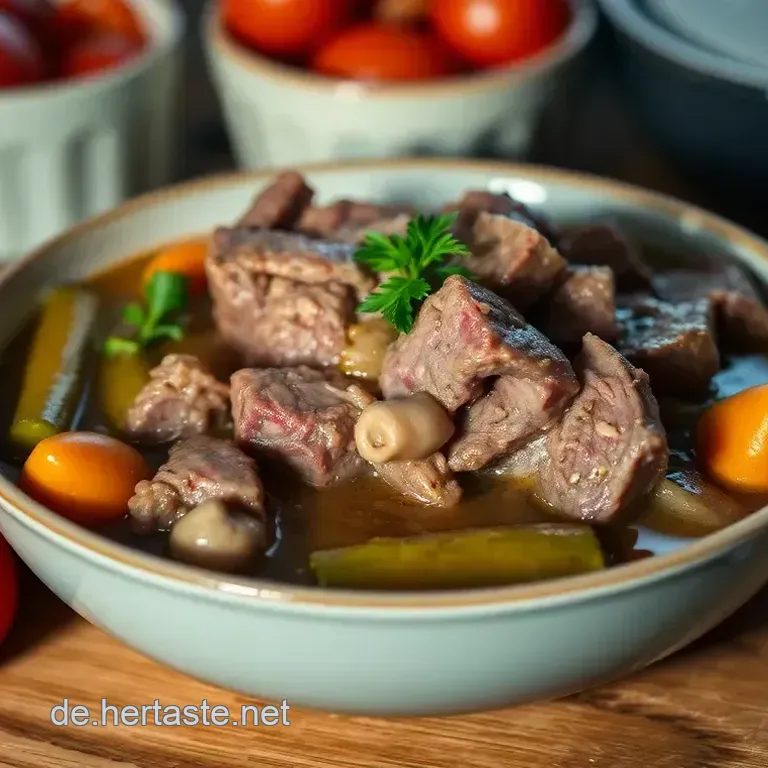 Hirschgulasch &agrave; la Heimat - Ein herzhaftes Wildgericht