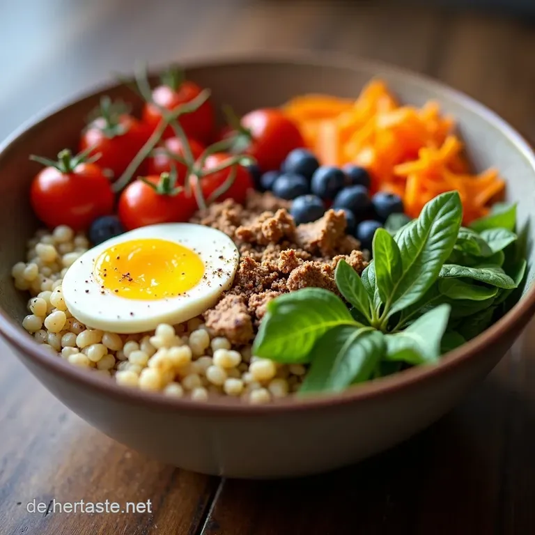 JoggingKickstart QuinoaBowl mit Beeren und N&uuml;ssen