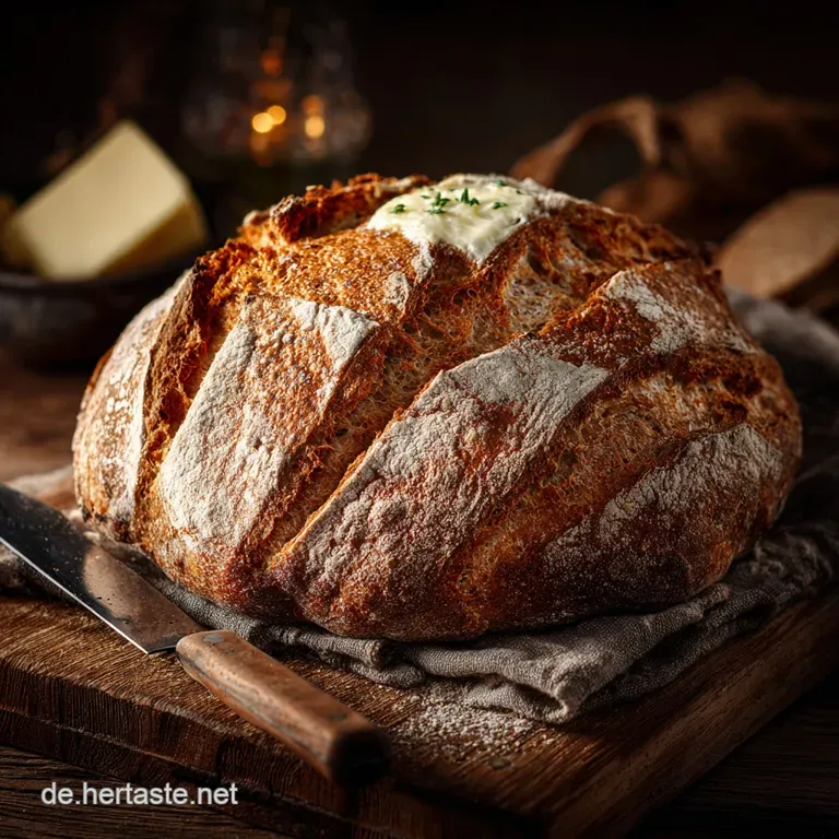 Joghurtkruste Brot Backen: Saftiges Krustenbrot Mit Wow-Effekt. presentation