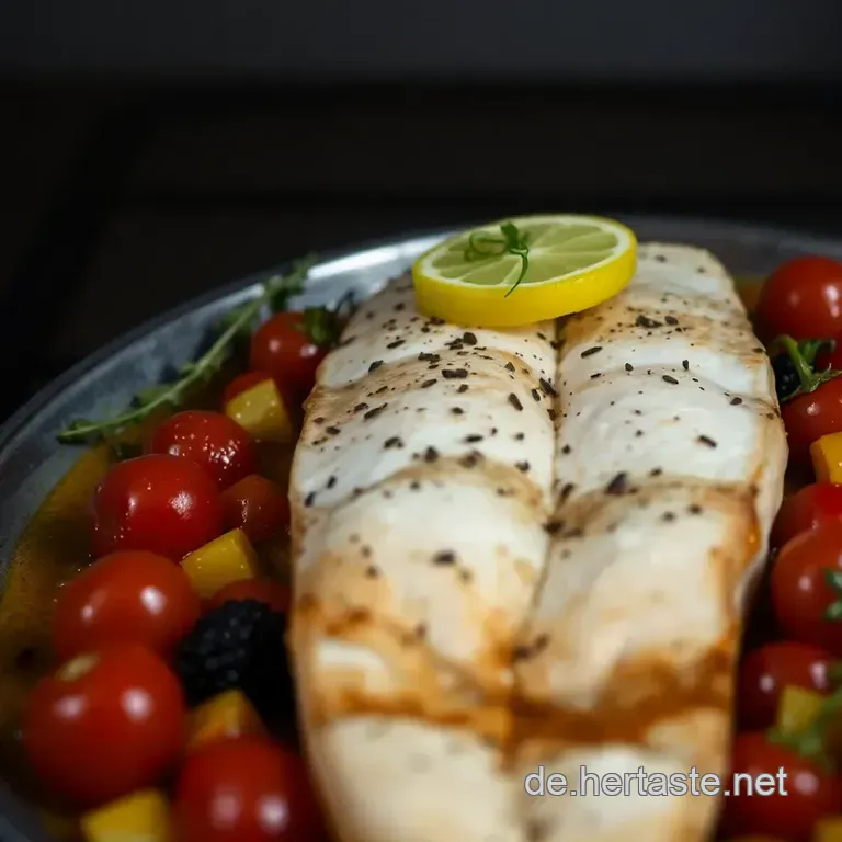 Kabeljau Aus Dem Ofen Mit Sommergem&uuml;se presentation