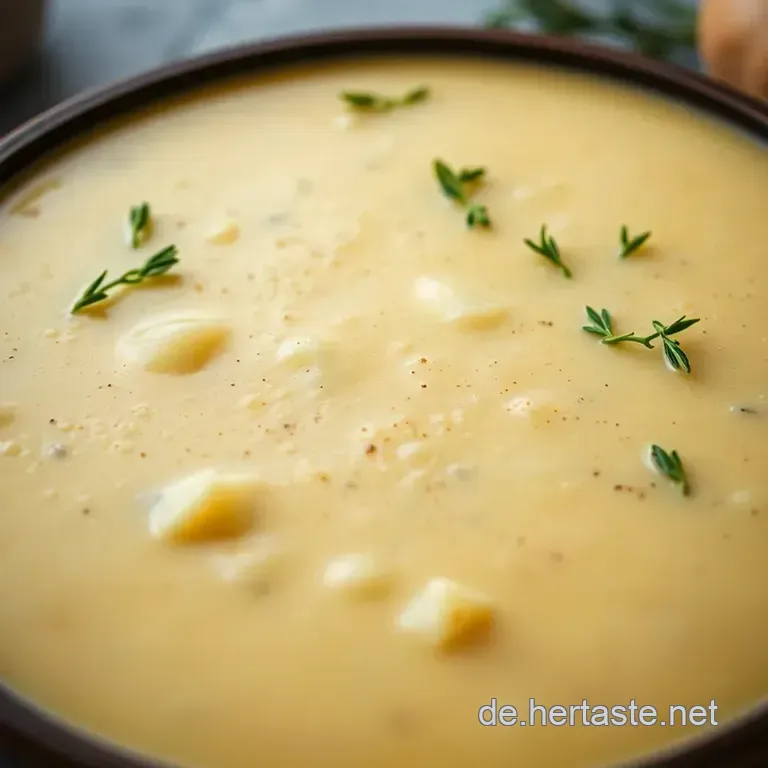 K&auml;se-Lauch-Suppe: Ein Cremiger Genuss Aus Dem Norden presentation