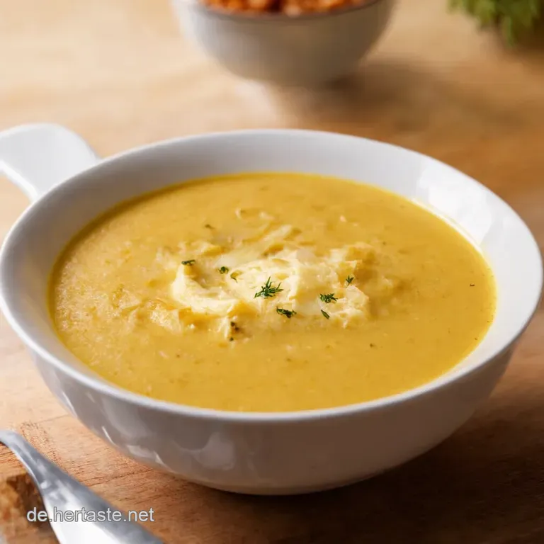 K&auml;selauchcremesuppe Der Cremige Suppenklassiker presentation