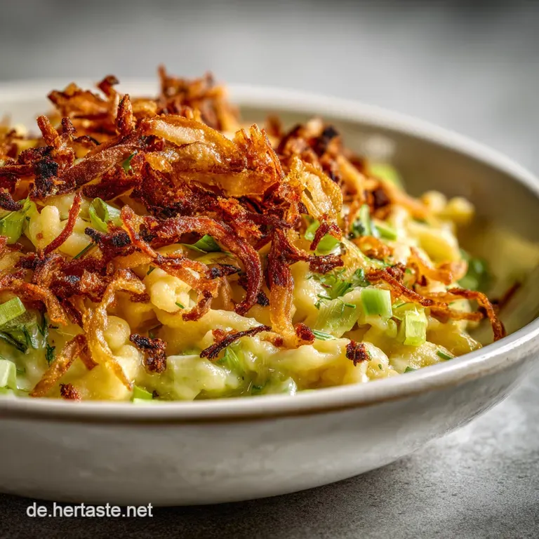K&auml;sesp&auml;tzle Hackpfanne: Herzhaft & Cremig