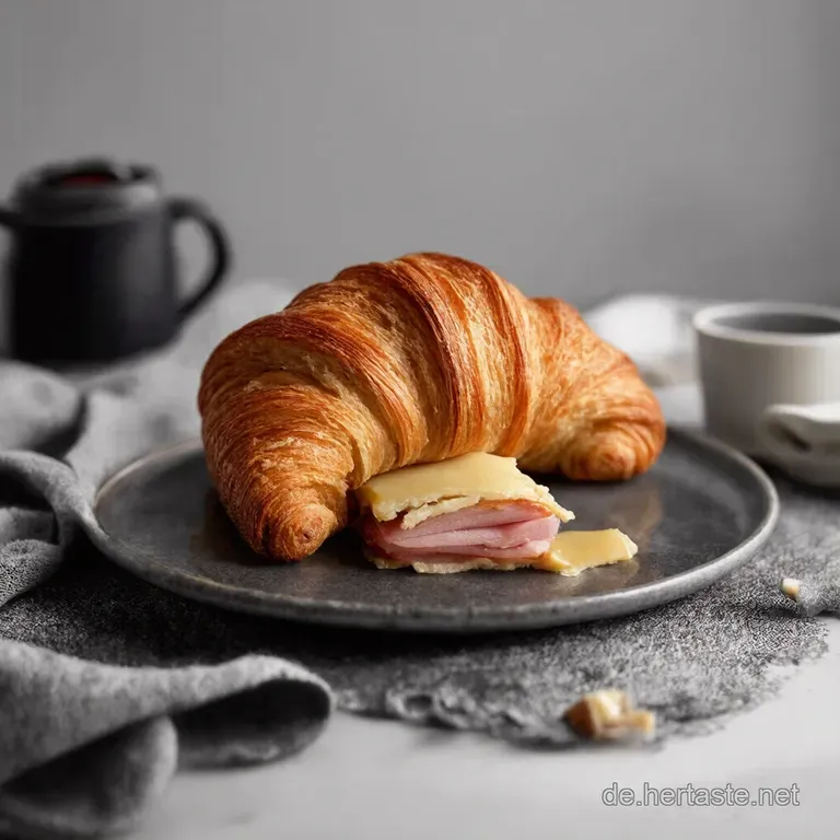 K&auml;sSchinkenCroissant Traum So einfach so gut