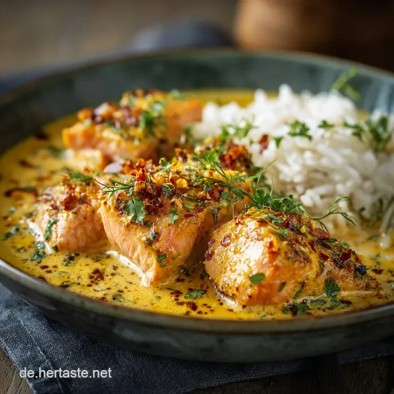 Low Carb Keto Curryreispfanne Mit Lachs: Das Cremige Feierabend-Gericht in 35 Minuten presentation