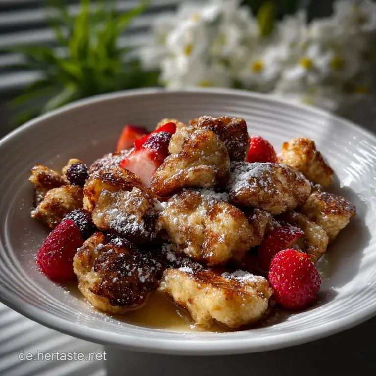 Keto Kaiserschmarrn Mit Nur 4 Zutaten: Der Blitz-Dessert-Hit presentation