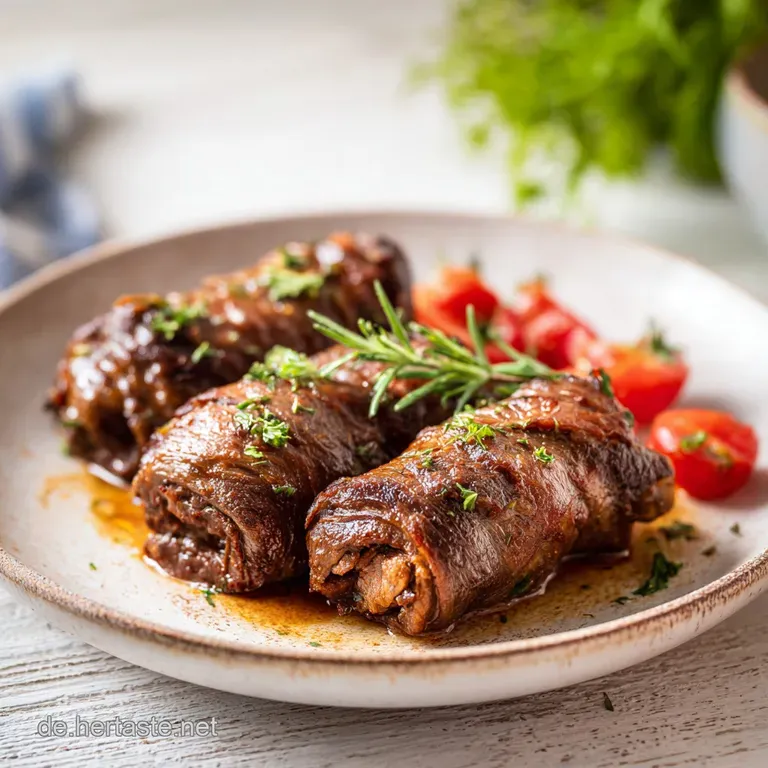 Rinderrouladen Im Backofen: Zart Geschmort