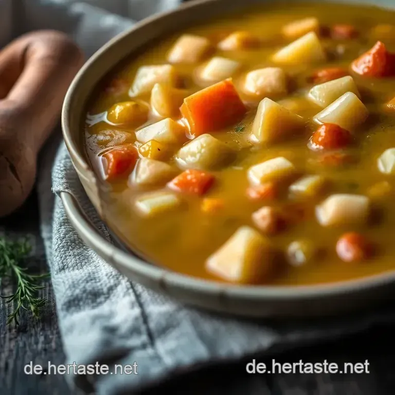 Klassische Zwiebelsuppe: Ein Herzhaftes Franz&ouml;sisches Wohlf&uuml;hlessen presentation
