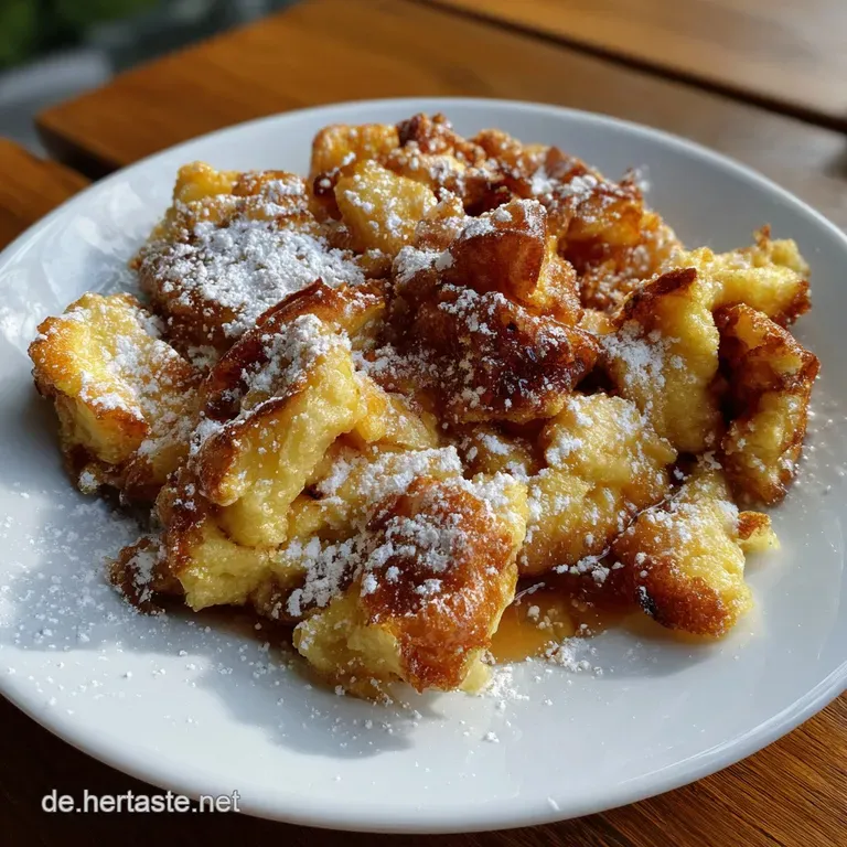Kaiserschmarrn Klassisch: Flauschig und Karamellisiert