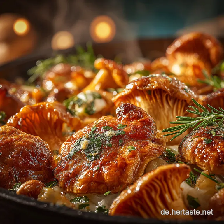 Knackige Waldpilzpfanne Mit Kr&auml;utern Einfach Lecker presentation