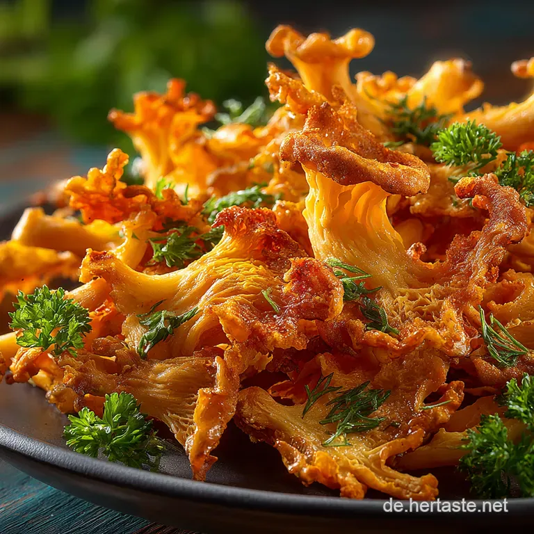 Knackige WaldpilzPfanne mit Kr&auml;utern Einfach lecker