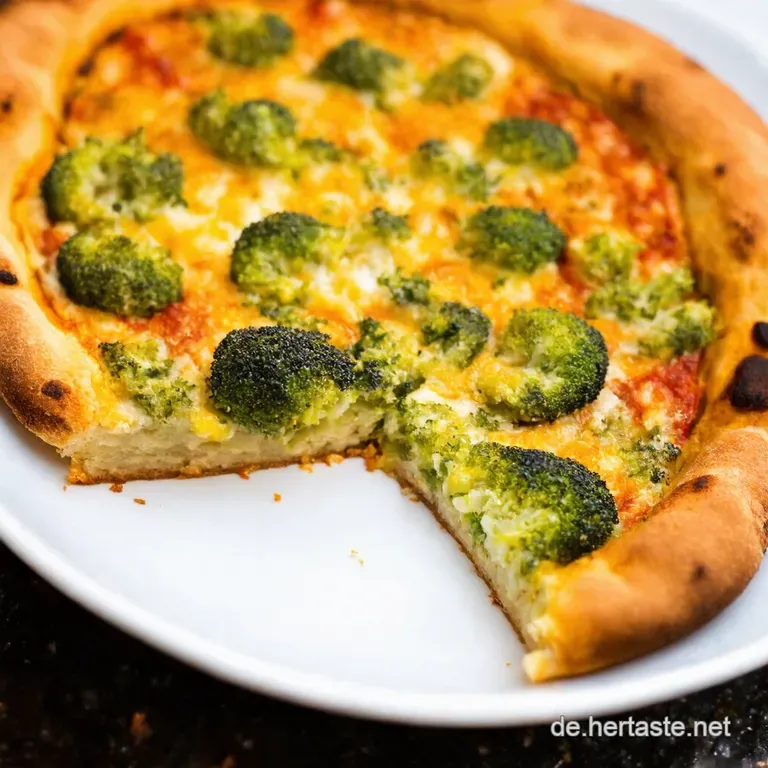 Knackiger Brokkoli Pizzaboden Low Carb Genuss Ohne Reue presentation