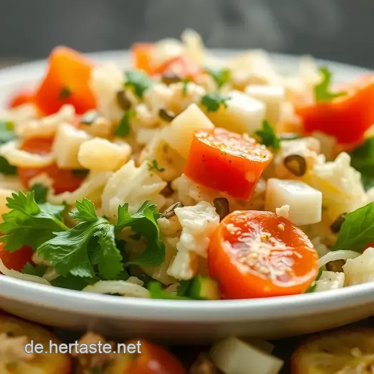 Knackiger Rohkost-Brokkoli-Salat mit Zitronen-Dressing