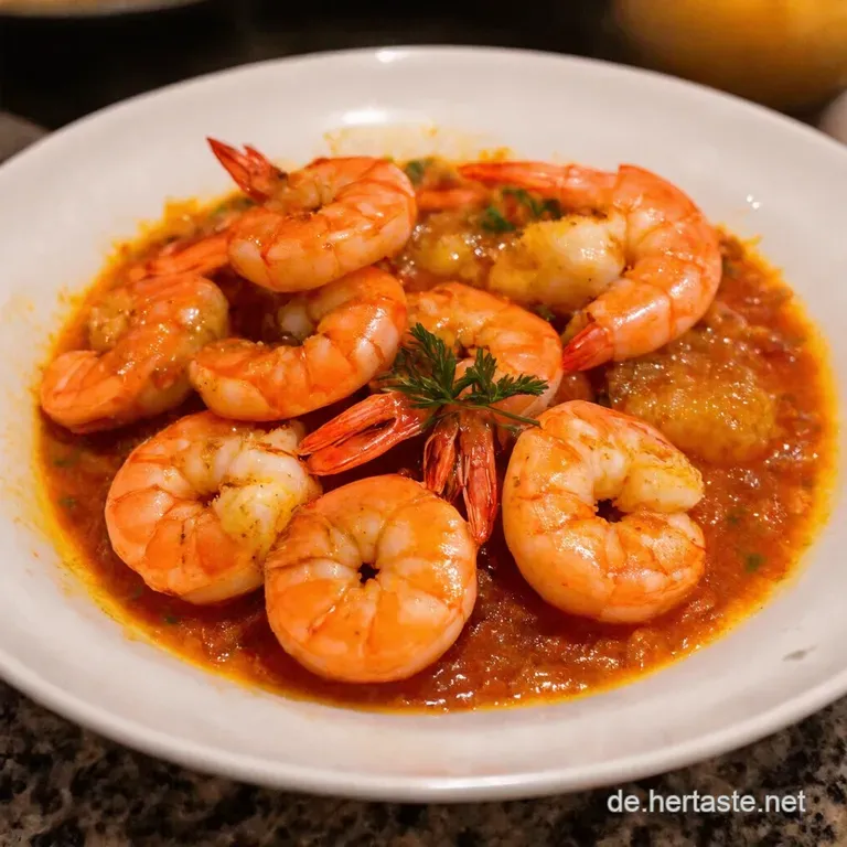 Knoblauchgambas Al Ajillo Viva Espa&ntilde;a Auf Dem Teller presentation