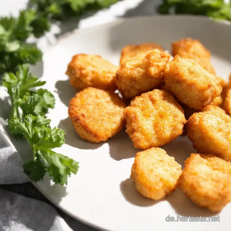 Knusprige Gl&uuml;cksNuggets Selbstgemacht besser als jede T&uuml;te