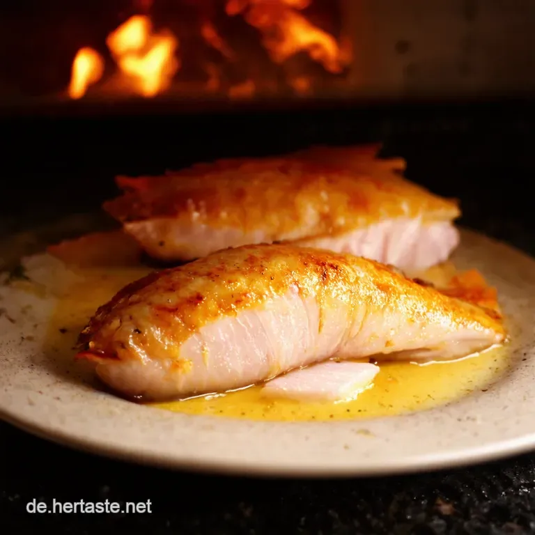 Knusprige Ofenforelle Mit Kr&auml;uterkruste presentation