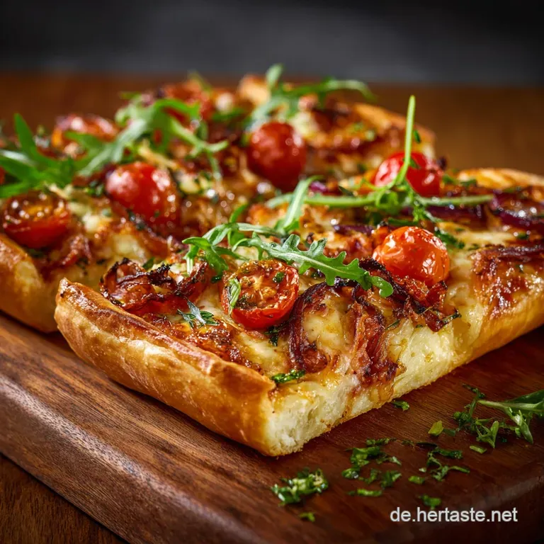 Herzhafte Pizza Schiffchen Einfaches Rezept F&uuml;r Feta Oder Hackfleisch presentation