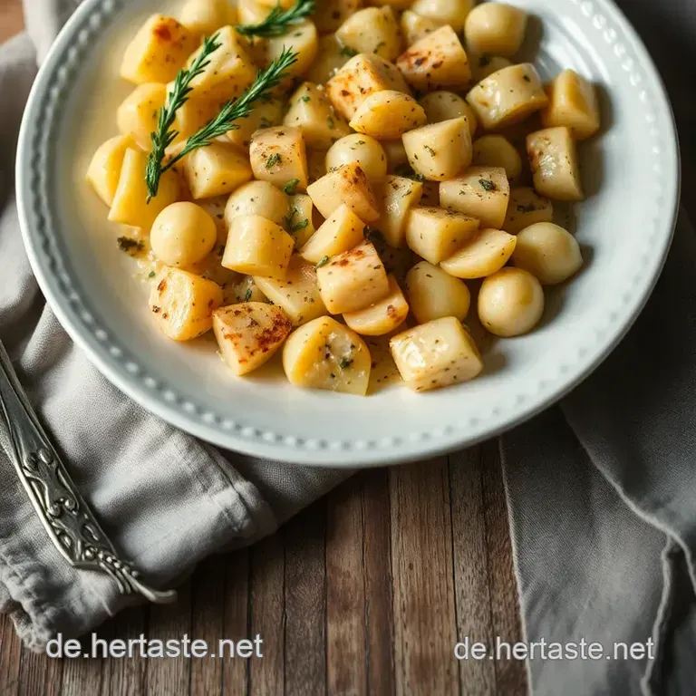 Knusprige Quetschkartoffeln Vom Blech presentation