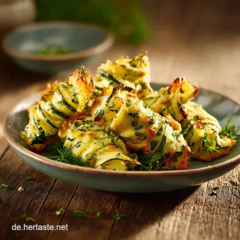 Zucchinifrischk&auml;setaschen: Der Perfekte Feierabend-Snack presentation