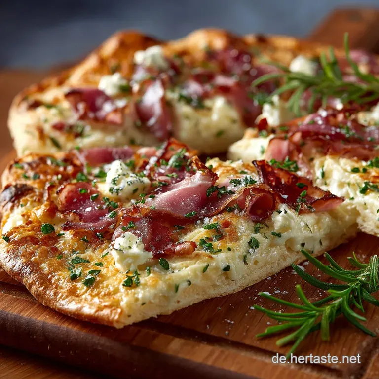 Der Ultimative Els&auml;sser Flammkuchen D&uuml;nn Knusprig Herzhaft