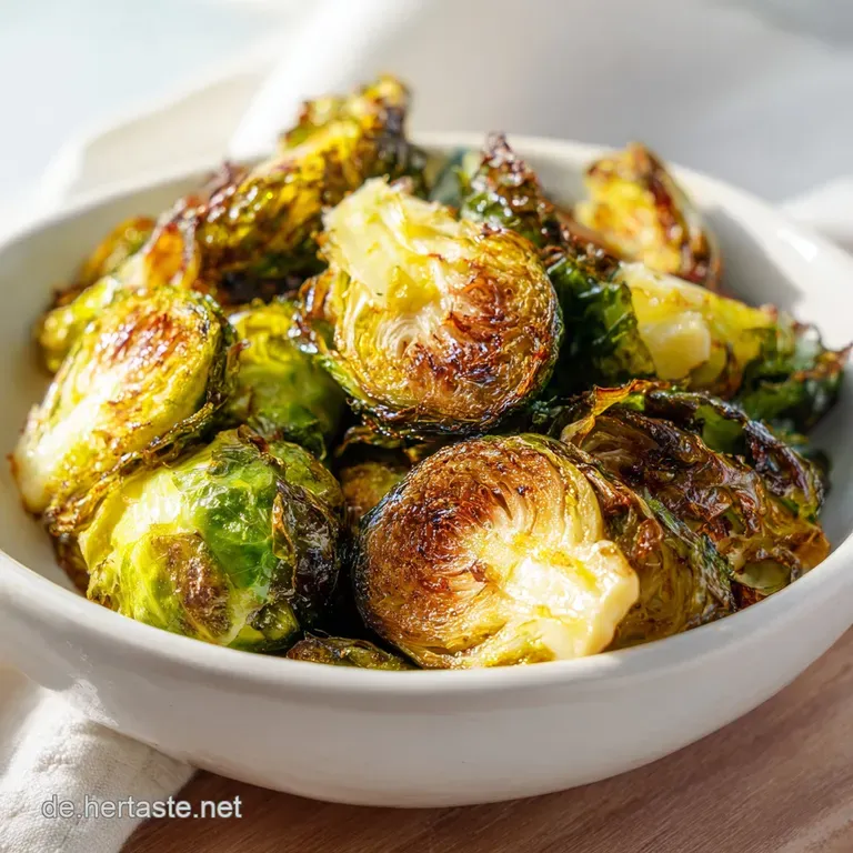 Knuspriger Rosenkohl aus dem Airfryer