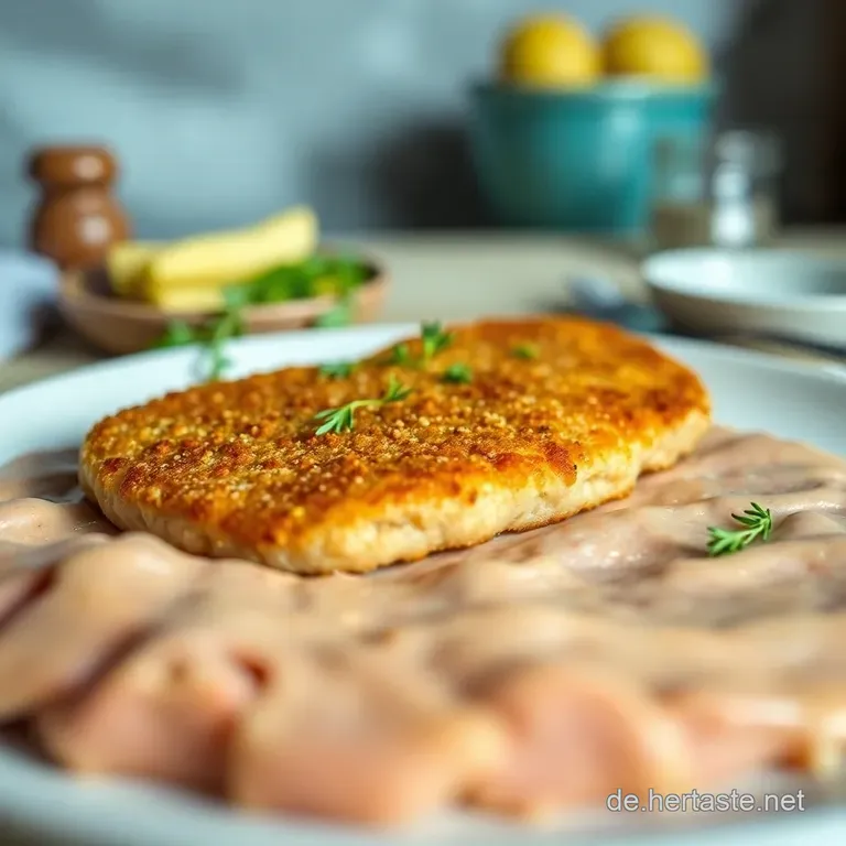Knuspriges Putenschnitzel Wiener Art 