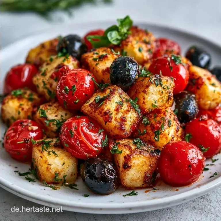 Kohlrabi Italienische Art mit Kirschtomaten