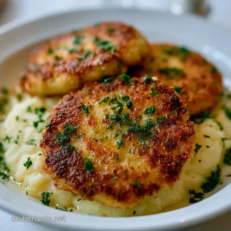 Kohlrabi Schnitzel mit Kartoffelp&uuml;ree